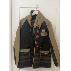 Exclusive limited edition Patagonia Reclaimed Wool jacket Parka. Barely worn.